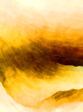 Soyut suluboya sanat eserleri. Fırça boyalı dijital resim. Renkli yaratıcı suluboya çizimi.