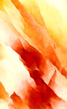 Soyut suluboya sanat eserleri. Fırça boyalı dijital resim. Renkli yaratıcı suluboya çizimi.