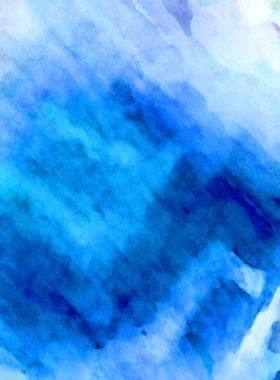 Soyut suluboya sanat eserleri. Fırça boyalı dijital resim. Renkli yaratıcı suluboya çizimi.