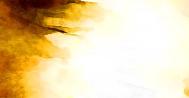 Soyut suluboya sanat eserleri. Fırça boyalı dijital resim. Renkli yaratıcı suluboya çizimi.