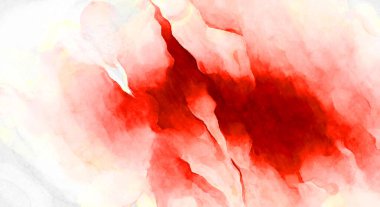 Soyut suluboya sanat eserleri. Fırça boyalı dijital resim. Renkli yaratıcı suluboya çizimi.