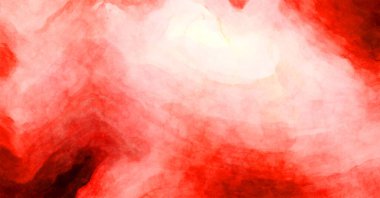 Soyut suluboya sanat eserleri. Fırça boyalı dijital resim. Renkli yaratıcı suluboya çizimi.