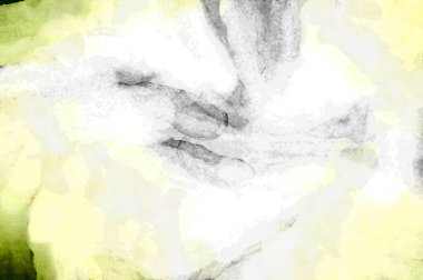 Soyut suluboya sanat eserleri. Fırça boyalı dijital resim. Renkli yaratıcı suluboya çizimi.