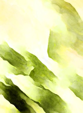 Soyut suluboya sanat eserleri. Fırça boyalı dijital resim. Renkli yaratıcı suluboya çizimi.