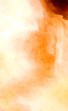 Soyut suluboya sanat eserleri. Fırça boyalı dijital resim. Renkli yaratıcı suluboya çizimi.