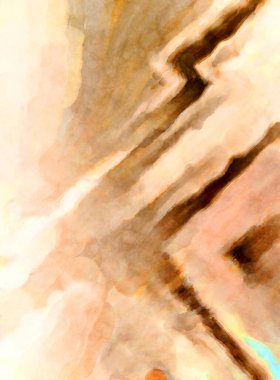 Soyut suluboya sanat eserleri. Fırça boyalı dijital resim. Renkli yaratıcı suluboya çizimi.