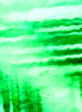 Soyut suluboya sanat eserleri. Fırça boyalı dijital resim. Renkli yaratıcı suluboya çizimi.