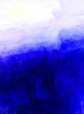 Soyut suluboya sanat eserleri. Fırça boyalı dijital resim. Renkli yaratıcı suluboya çizimi.