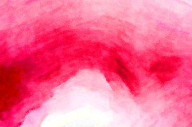 Soyut suluboya sanat eserleri. Fırça boyalı dijital resim. Renkli yaratıcı suluboya çizimi.