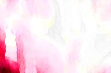 Soyut suluboya sanat eserleri. Fırça boyalı dijital resim. Renkli yaratıcı suluboya çizimi.