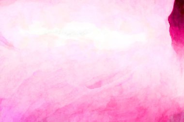 Soyut suluboya sanat eserleri. Fırça boyalı dijital resim. Renkli yaratıcı suluboya çizimi.