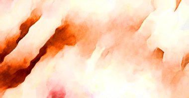 Soyut suluboya sanat eserleri. Fırça boyalı dijital resim. Renkli yaratıcı suluboya çizimi.