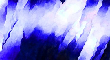 Soyut suluboya sanat eserleri. Fırça boyalı dijital resim. Renkli yaratıcı suluboya çizimi.