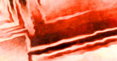 Soyut suluboya sanat eserleri. Fırça boyalı dijital resim. Renkli yaratıcı suluboya çizimi.