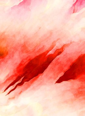 Soyut suluboya sanat eserleri. Fırça boyalı dijital resim. Renkli yaratıcı suluboya çizimi.