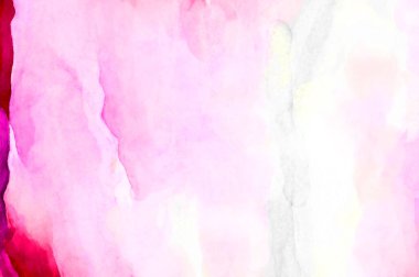 Soyut suluboya sanat eserleri. Fırça boyalı dijital resim. Renkli yaratıcı suluboya çizimi.