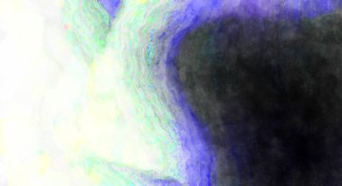 Soyut suluboya sanat eserleri. Fırça boyalı dijital resim. Renkli yaratıcı suluboya çizimi.