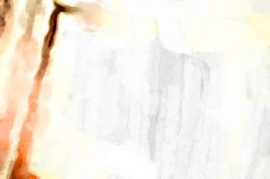 Soyut suluboya sanat eserleri. Fırça boyalı dijital resim. Renkli yaratıcı suluboya çizimi.