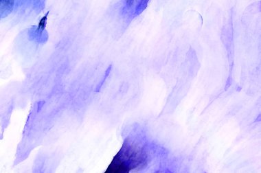 Soyut suluboya sanat eserleri. Fırça boyalı dijital resim. Renkli yaratıcı suluboya çizimi.