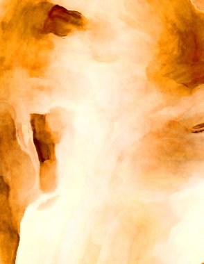 Soyut suluboya sanat eserleri. Fırça boyalı dijital resim. Renkli yaratıcı suluboya çizimi.