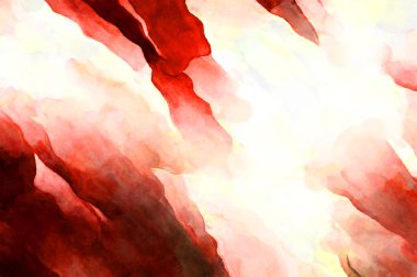 Soyut suluboya sanat eserleri. Fırça boyalı dijital resim. Renkli yaratıcı suluboya çizimi.