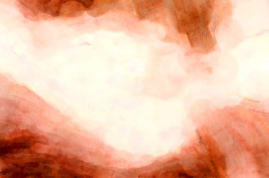 Soyut suluboya sanat eserleri. Fırça boyalı dijital resim. Renkli yaratıcı suluboya çizimi.