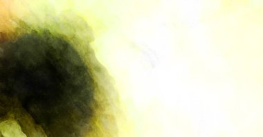 Soyut suluboya sanat eserleri. Fırça boyalı dijital resim. Renkli yaratıcı suluboya çizimi.