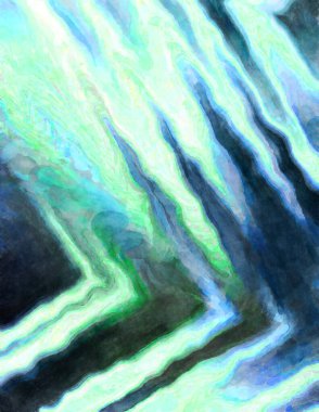 Soyut suluboya sanat eserleri. Fırça boyalı dijital resim. Renkli yaratıcı suluboya çizimi.