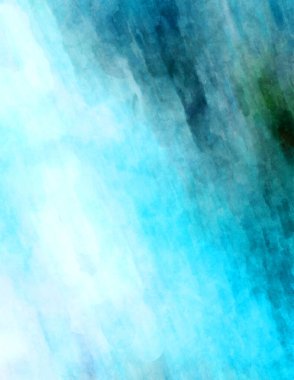 Soyut suluboya sanat eserleri. Fırça boyalı dijital resim. Renkli yaratıcı suluboya çizimi.