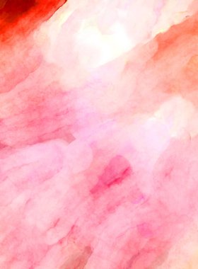 Soyut suluboya sanat eserleri. Fırça boyalı dijital resim. Renkli yaratıcı suluboya çizimi.