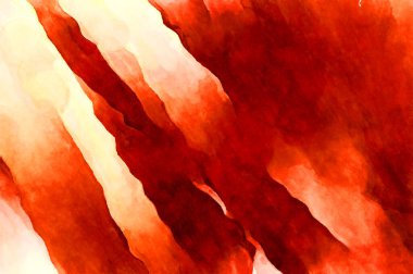 Soyut suluboya sanat eserleri. Fırça boyalı dijital resim. Renkli yaratıcı suluboya çizimi.