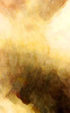 Soyut suluboya sanat eserleri. Fırça boyalı dijital resim. Renkli yaratıcı suluboya çizimi.