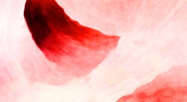 Soyut suluboya sanat eserleri. Fırça boyalı dijital resim. Renkli yaratıcı suluboya çizimi.