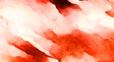 Soyut suluboya sanat eserleri. Fırça boyalı dijital resim. Renkli yaratıcı suluboya çizimi.