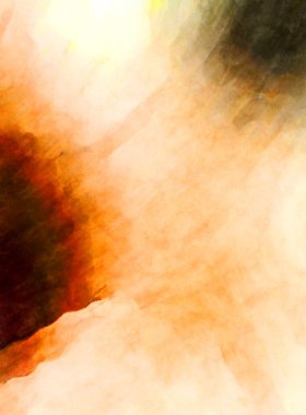 Soyut suluboya sanat eserleri. Fırça boyalı dijital resim. Renkli yaratıcı suluboya çizimi.