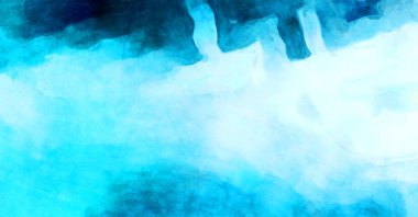 Soyut suluboya sanat eserleri. Fırça boyalı dijital resim. Renkli yaratıcı suluboya çizimi.