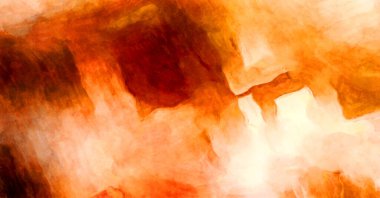 Soyut suluboya sanat eserleri. Fırça boyalı dijital resim. Renkli yaratıcı suluboya çizimi.