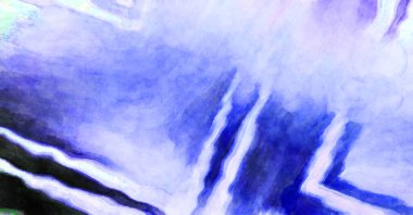 Soyut suluboya sanat eserleri. Fırça boyalı dijital resim. Renkli yaratıcı suluboya çizimi.