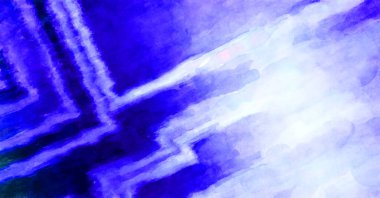 Soyut suluboya sanat eserleri. Fırça boyalı dijital resim. Renkli yaratıcı suluboya çizimi.