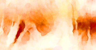 Soyut suluboya sanat eserleri. Fırça boyalı dijital resim. Renkli yaratıcı suluboya çizimi.