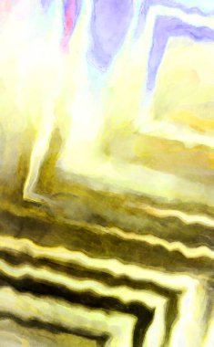 Soyut suluboya sanat eserleri. Fırça boyalı dijital resim. Renkli yaratıcı suluboya çizimi.