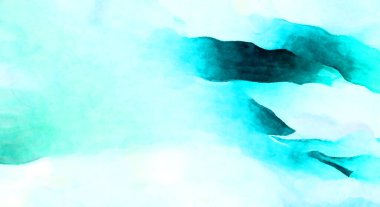 Soyut suluboya sanat eserleri. Fırça boyalı dijital resim. Renkli yaratıcı suluboya çizimi.