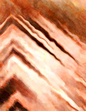 Soyut suluboya sanat eserleri. Fırça boyalı dijital resim. Renkli yaratıcı suluboya çizimi.