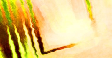 Soyut suluboya sanat eserleri. Fırça boyalı dijital resim. Renkli yaratıcı suluboya çizimi.