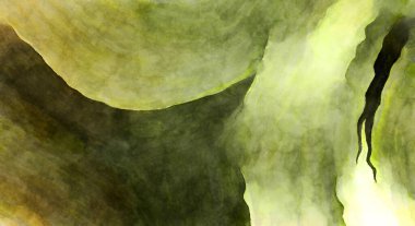 Soyut suluboya sanat eserleri. Fırça boyalı dijital resim. Renkli yaratıcı suluboya çizimi.