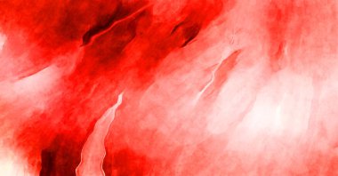 Soyut suluboya sanat eserleri. Fırça boyalı dijital resim. Renkli yaratıcı suluboya çizimi.