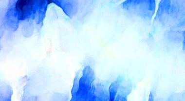 Soyut suluboya sanat eserleri. Fırça boyalı dijital resim. Renkli yaratıcı suluboya çizimi.