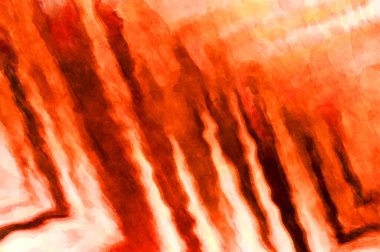 Soyut suluboya sanat eserleri. Fırça boyalı dijital resim. Renkli yaratıcı suluboya çizimi.