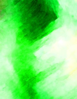 Soyut suluboya sanat eserleri. Fırça boyalı dijital resim. Renkli yaratıcı suluboya çizimi.