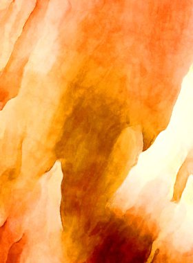 Soyut suluboya sanat eserleri. Fırça boyalı dijital resim. Renkli yaratıcı suluboya çizimi.